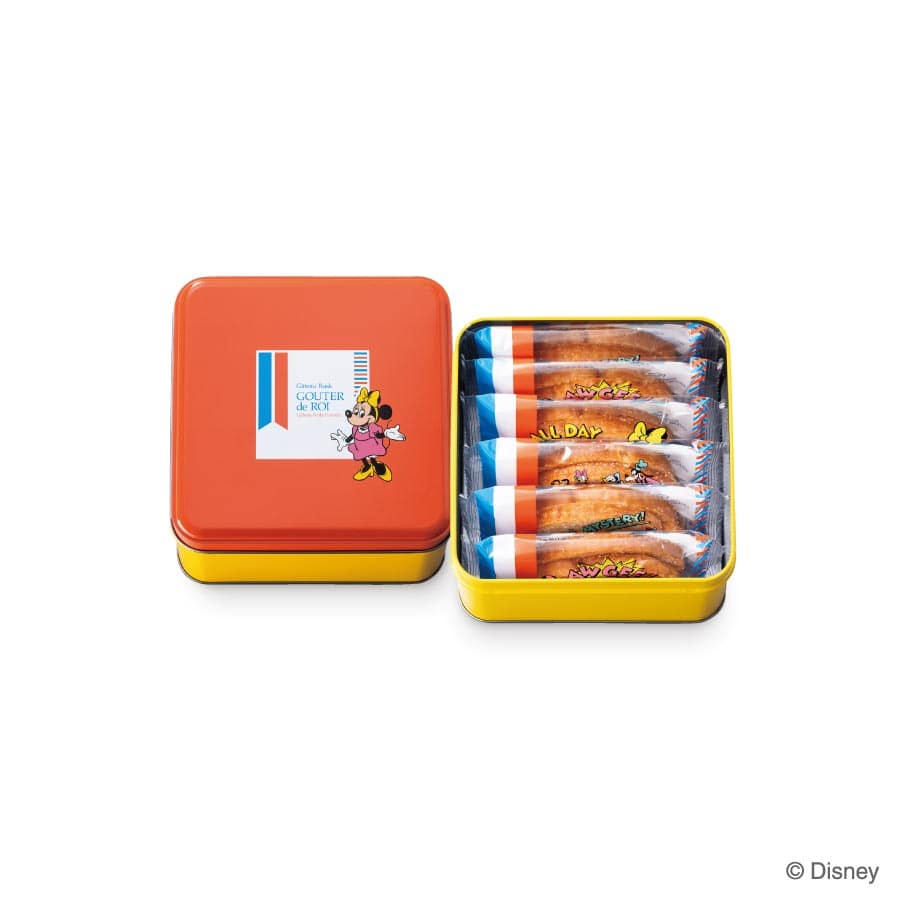 グーテ・デ・ロワ レトロポップ ミニーマウスデザイン缶