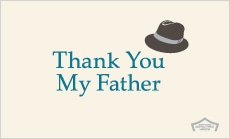 THANKS FATHER'S DAY メッセージカード